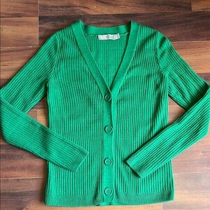 ASOS Women’s Green Cardigan Size 2